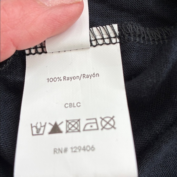 VENUS Black cover-up/beach dress 1X - Picture 8 of 10